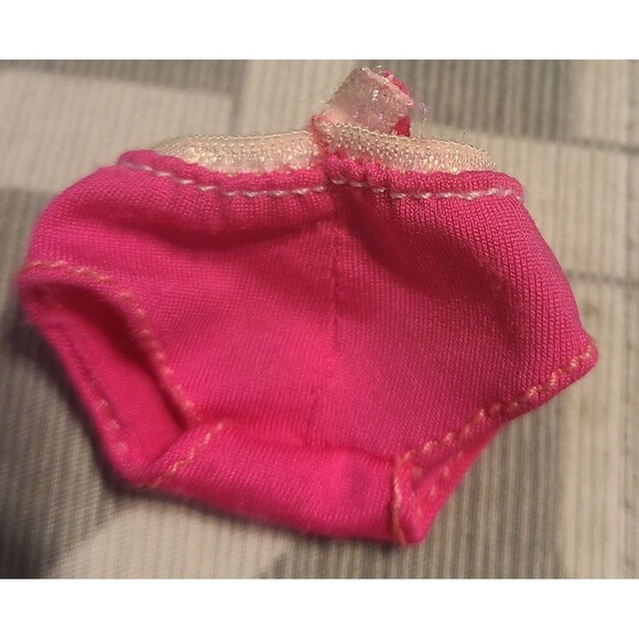Lol Surprise OMG Doll B-Gurl B Gurl Pink White Underwear Panties Mini Shorts - Picture 2 of 3